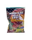 Zak American Jelly Fruits met zure fruitvormige jelly snoepjes – kleurrijk en gevuld snoep

