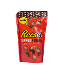 Reese’s Dipped Peanuts verpakking met pinda’s omhuld in pindakaas en melkchocolade coating

