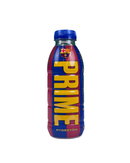 PRIME Hydration fles met FC Barcelona design in rood-blauw met gouden letters

