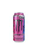 Roze blik Monster Energy Ultra Fantasy Ruby Red met zero sugar en opvallend design
