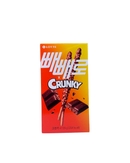 Pepero Crunky sticks met knapperige chocoladelaag en puffed rice topping

