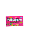 Felroze doos Mike and Ike Tropical Typhoon met kleurrijke tropische fruitsnoepjes