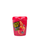 Juicy Drop Gummy Dipperz aardbei in rode verpakking met zure gel en dipgummies


