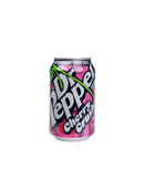 Roze limited edition blik Dr Pepper met speelse hartjesprint en cherry crush smaak

