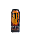 Zwart-oranje blik Monster Nitro Cosmic Peach met bruisende energieboost