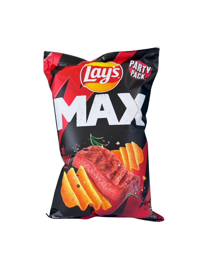 Zak Lay's MAX chips met gegrilde BBQ-smaak in party pack formaat