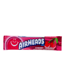 Rode verpakking van Airheads met kersensmaak en glimlachend gezichtje op de voorkant