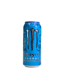 Blik Monster Energy Ultra Blue Hawaiian met suikervrije formule en tropisch design