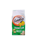 Groene Goldfish verpakking met Parmezaanse kaas en goudvis crackers