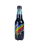 les Mountain Dew Pitch Black met donkere citrus punch smaak