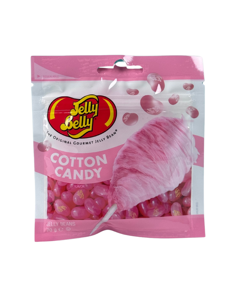 ak Jelly Belly Cotton Candy jelly beans met suikerspin op de voorkant
